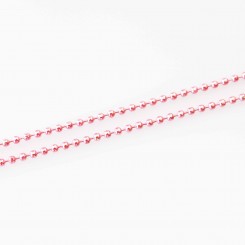 Pink Ball Necklace
